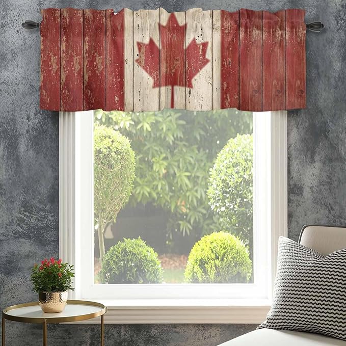 Canada Curtain Valances for Windows, Kitchen Valance Window Treatment