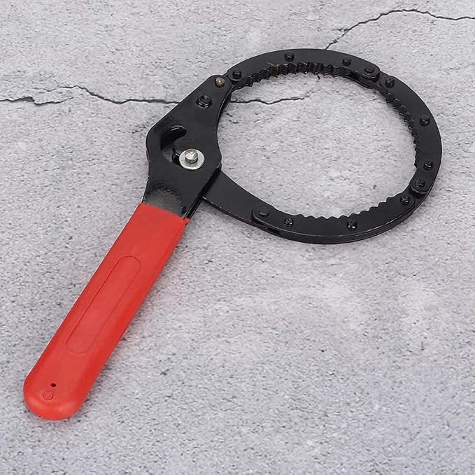 Aramox Oil Filter Wrench, TPR Handle, ABS Material, Stainless Steel