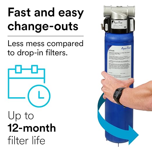 Aqua-Pure AP902 Whole House Sanitary Quick Change Water Filter System, Heavy