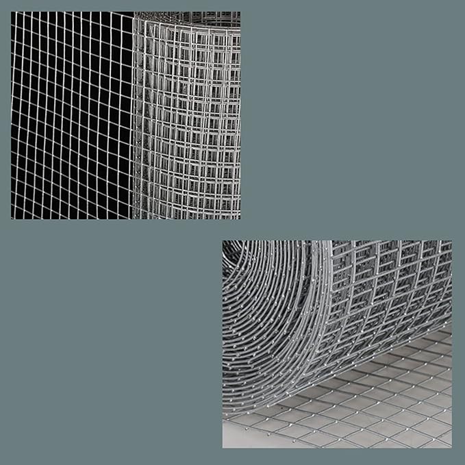 AOTNZ Welded Wire Fencing, Stainless Steel Anti-Rust Decorate Square Screening
