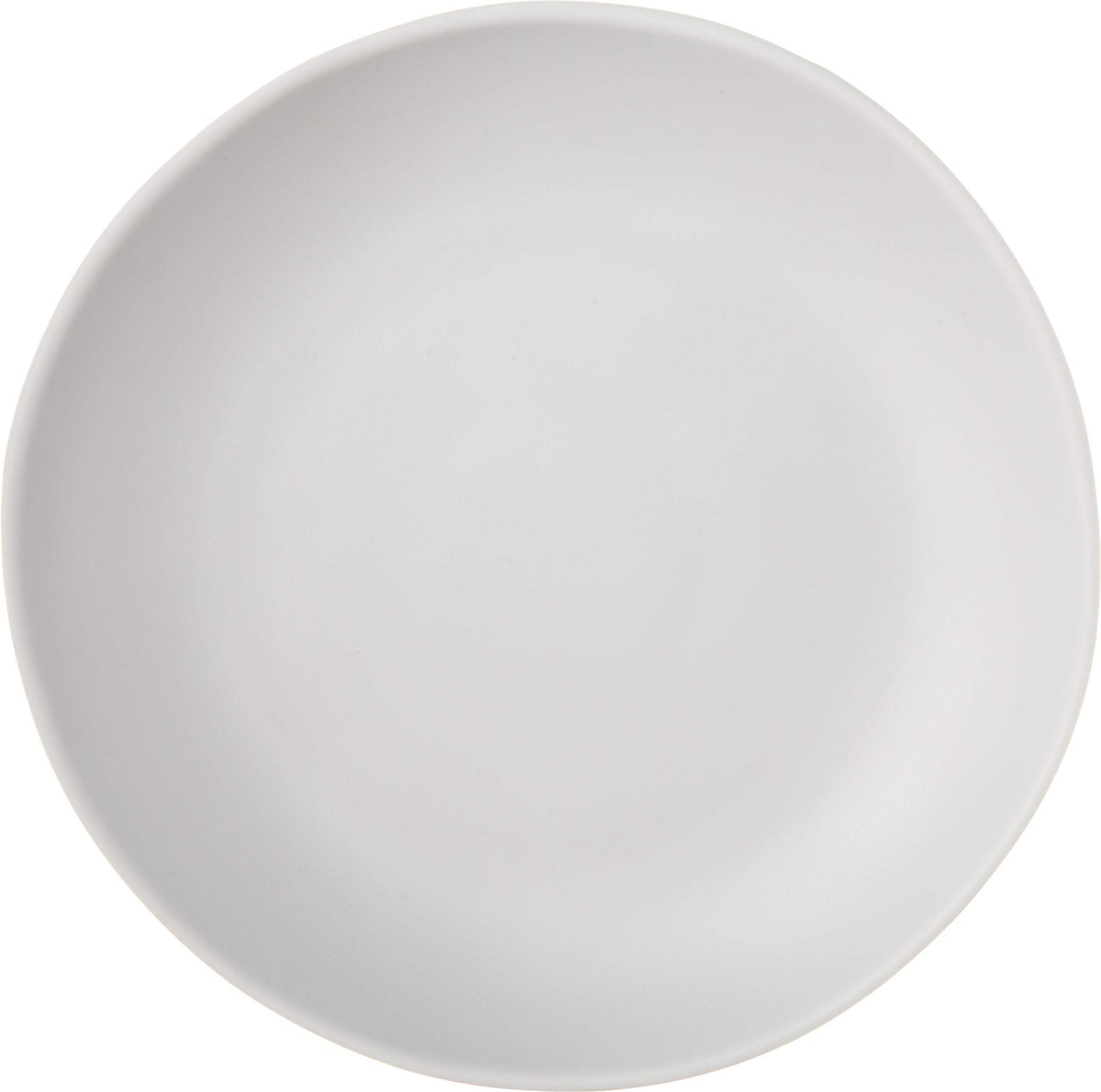 Carlisle FoodService Products Ridge Reusable Plastic Bowl Soup Bowl for Home and Restaurant, Melamine, 8 Ounces, Cement, (Pack of 24)