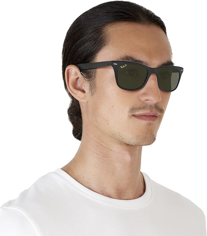 Ray-Ban unisex-adult Rb4195 Wayfarer Liteforce Square Sunglasses