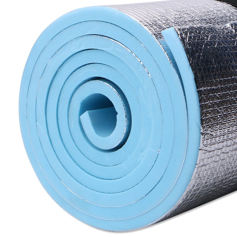 6mm Thick Durable EVA Yoga Mat Exercise Gym Fitness Workout Non-Slip Pad Camping Yoga Strap