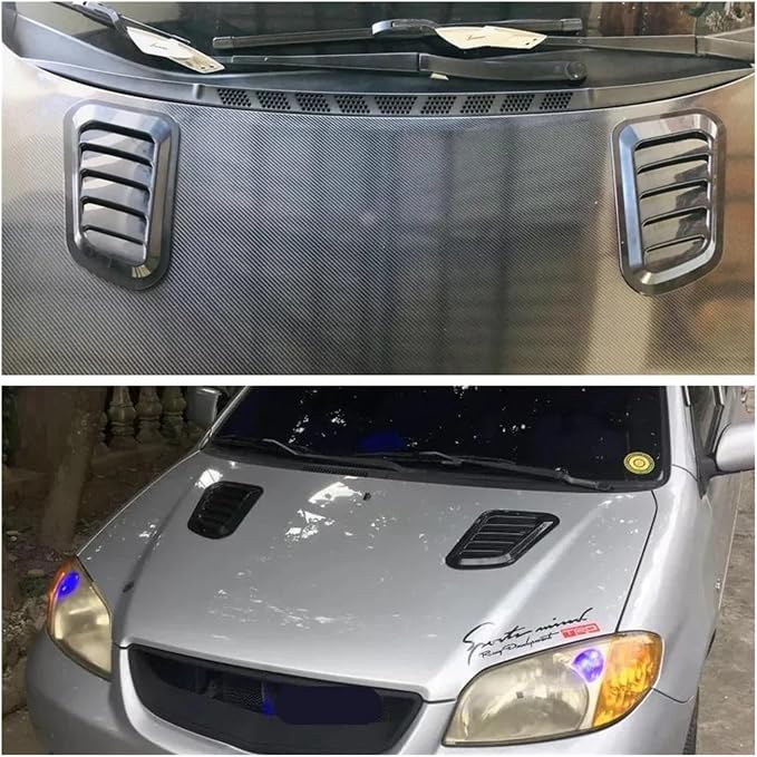 Car Hood Scoop Air Intake Vents Compatible