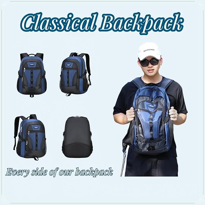 VIDOSCLA Teen Boys School Backpack Set Students Book Bags for Girls Backpack with Lunch Box