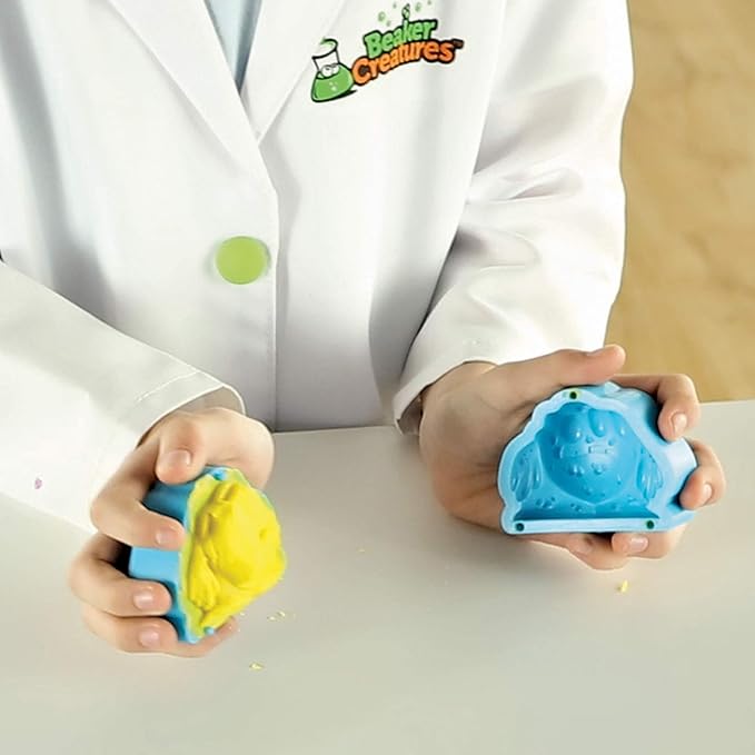 Learning Resources Beaker Creatures Alien Experiment Lab, 18 Piece Set, Ages 5+,Science Exploration, Science Kit for Kids, Fun Science Experiments for Kids