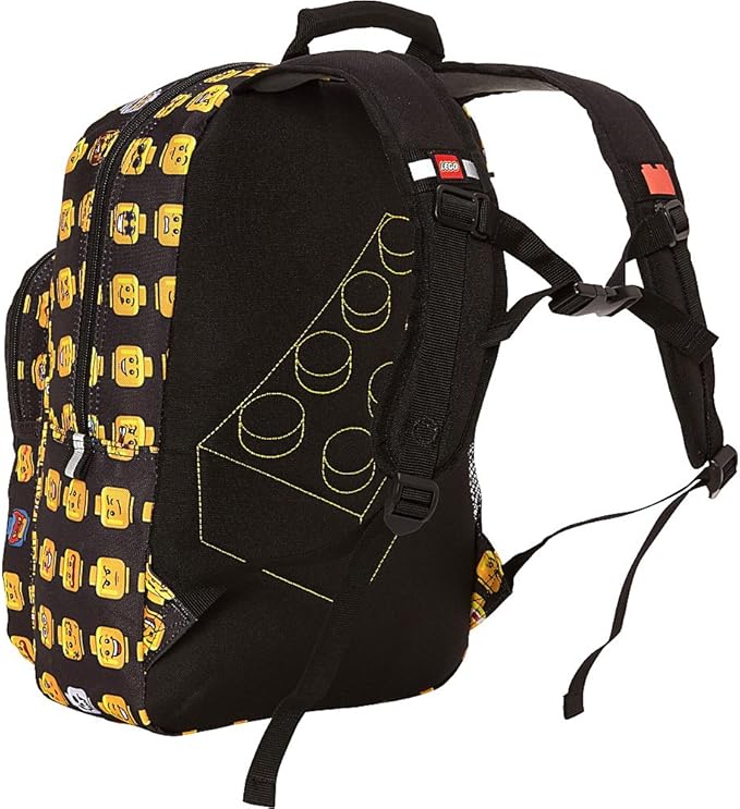 LEGO Heritage Classic Backpack and Lunchbox 2-Piece Combo Set, Matching Back to School Pack and Lunch Kit, Minifigure