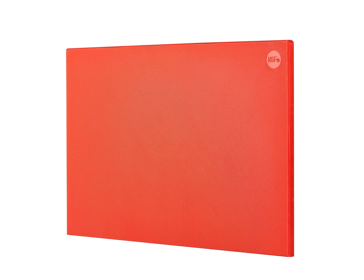 CURTA 2-Pack Green Cutting Boards for Kitchen, 18" x 12" x 0.5" Color Coded Plastic Chopping Board with Anti Slip Surface Dishwasher Safe