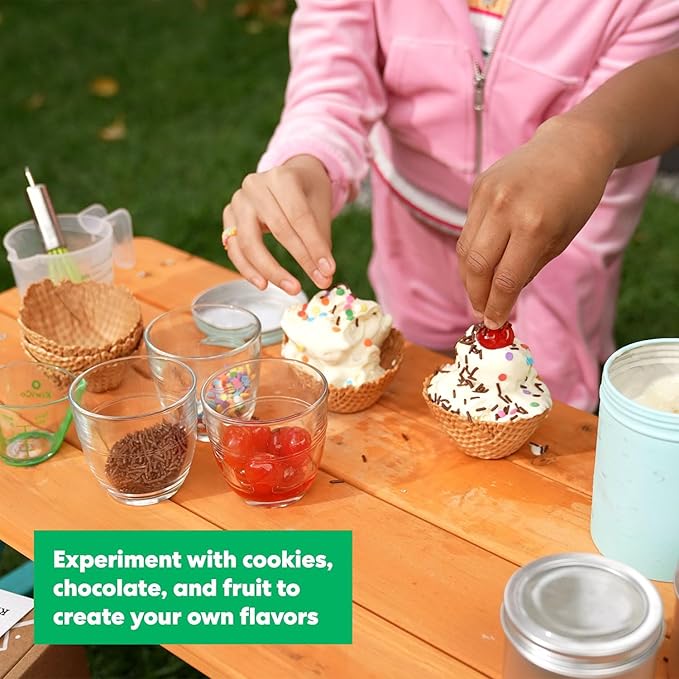 KiwiCo - Science of Cooking: Ice Cream, Learning Cooking Through Chemistry Project, STEM Kit for Ages 5+