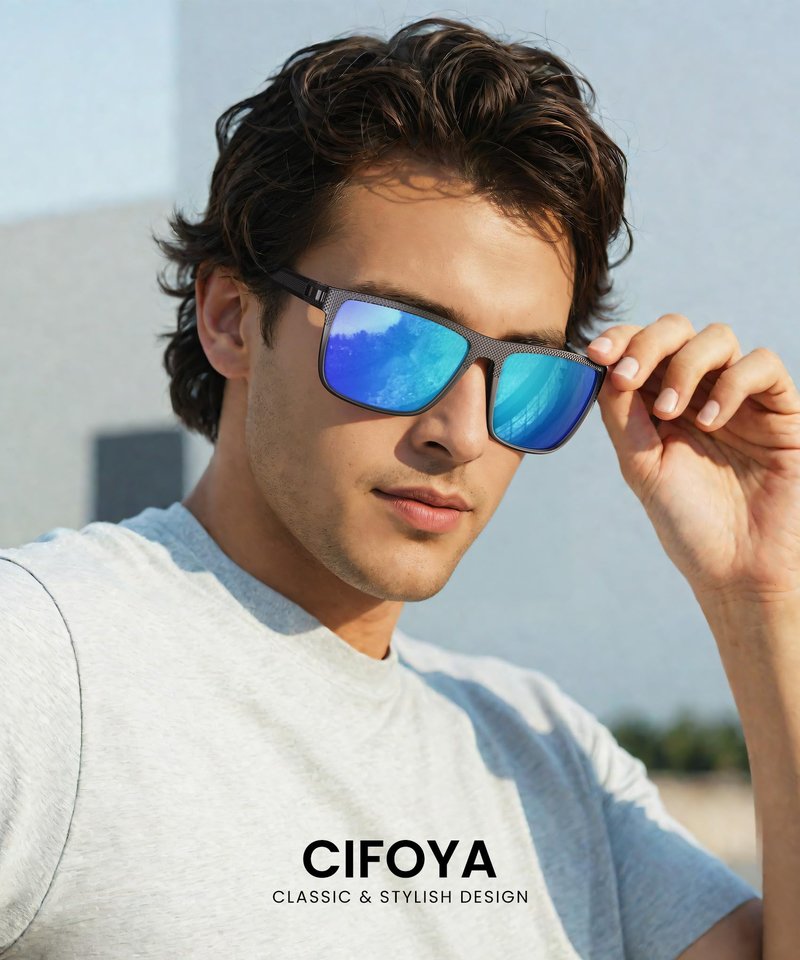 CIFOYA Sunglasses-Men Polarized Mens Sunglasses: Classic Women Sun Glasses UV Protection for Fishing Driving Golf 5PACK