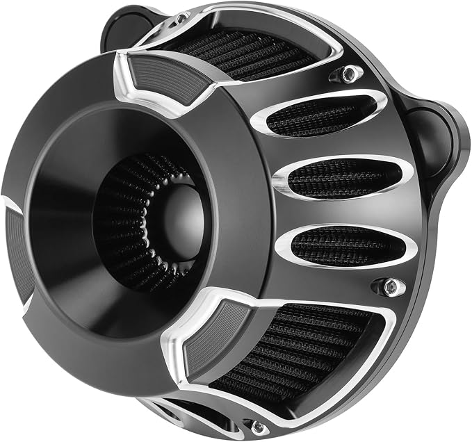 Motorcycle Air Filter Intake System Kit CNC Air Cleaner Fit