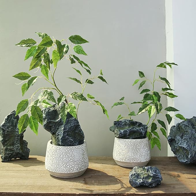 Outdoor Fake Rock Cover Realistic Lightweight Fiberglass Artificial Landscape