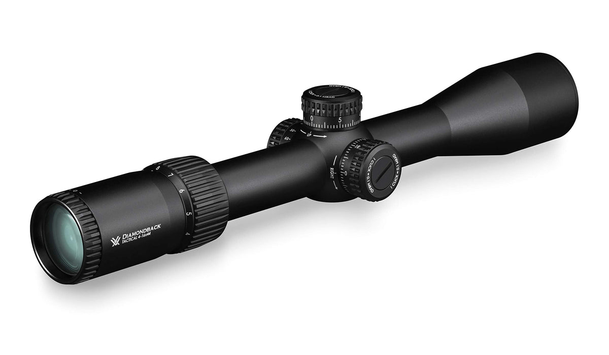 Vortex Optics Diamondback Tactical 4-16x44 First Focal Plane Riflescopes - EBR-2C (MOA) Tactical Reticle , black
