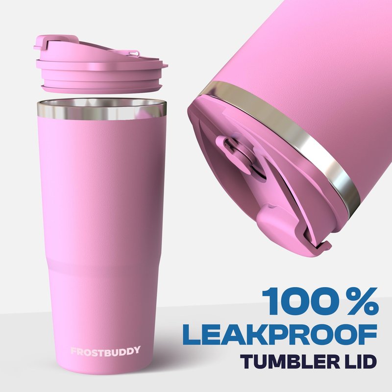 Frost Buddy Togo Buddy | 30 oz Stainless Steel Vacuum Insulated Tumbler | To Go Coffee Cup – Iced Coffee Cups, Iced Coffee Sleeve, Travel Mug, Thermal Cup for Hot & Cold Drinks, Dunkin Cup (Aurora)