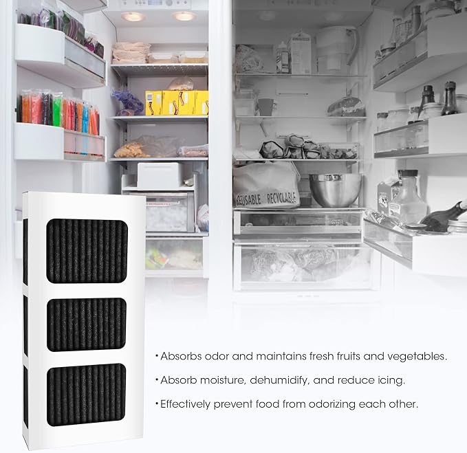 GLACIER FRESH Replacement for Frigidaire Refrigerator Air Filter, Compatible