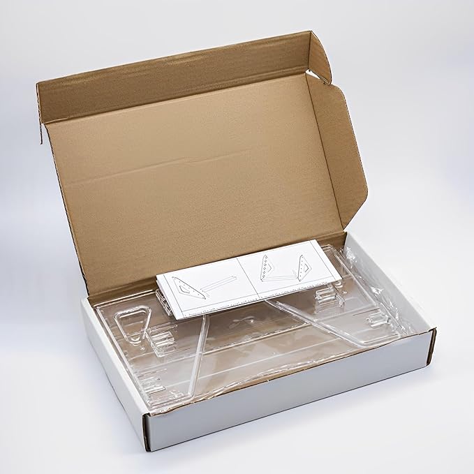 Nail Polish Organizer Clear Acrylic Eyeglasses Display Holder Essential Oil Storage Rack Makeup Stand Tray - 4 Layer
