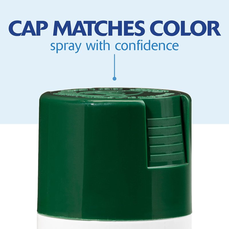 Rust-Oleum 334034-6PK Painter's Touch 2X Ultra Cover Spray Paint, 12 oz, Gloss Hunter Green, 6 Pack