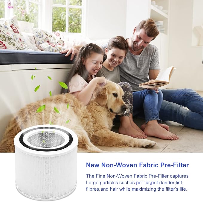 2 Pack Replacement Filtes Air Purifier