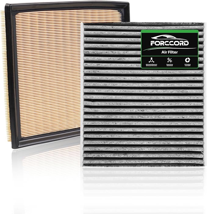 Cabin & Engine Air Filter Fit for 2022-2026 Toyota Tundra 3.5L, 2023-2026