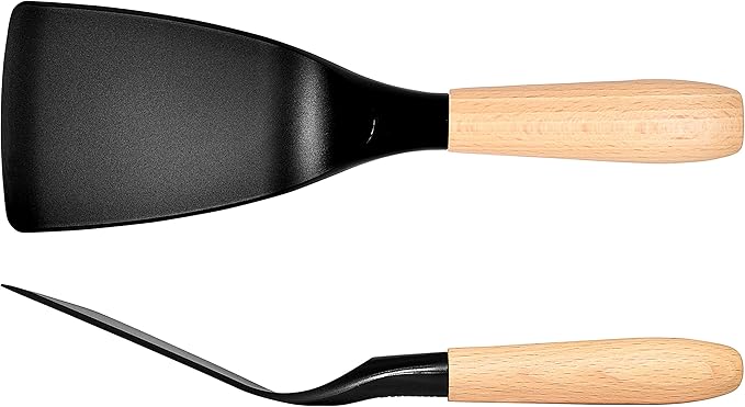 Small Nylon Egg Turner for Nonstick Frying Pans, Heat Resistant Spatula