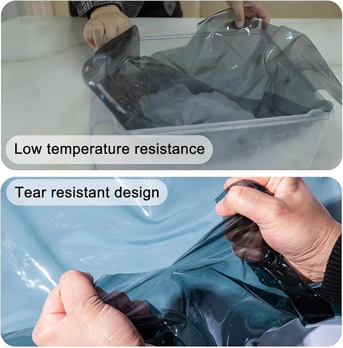 Curtain Patio Enclosure with Zippe, Heavy Duty PVC Transparent Tarpaulin Side