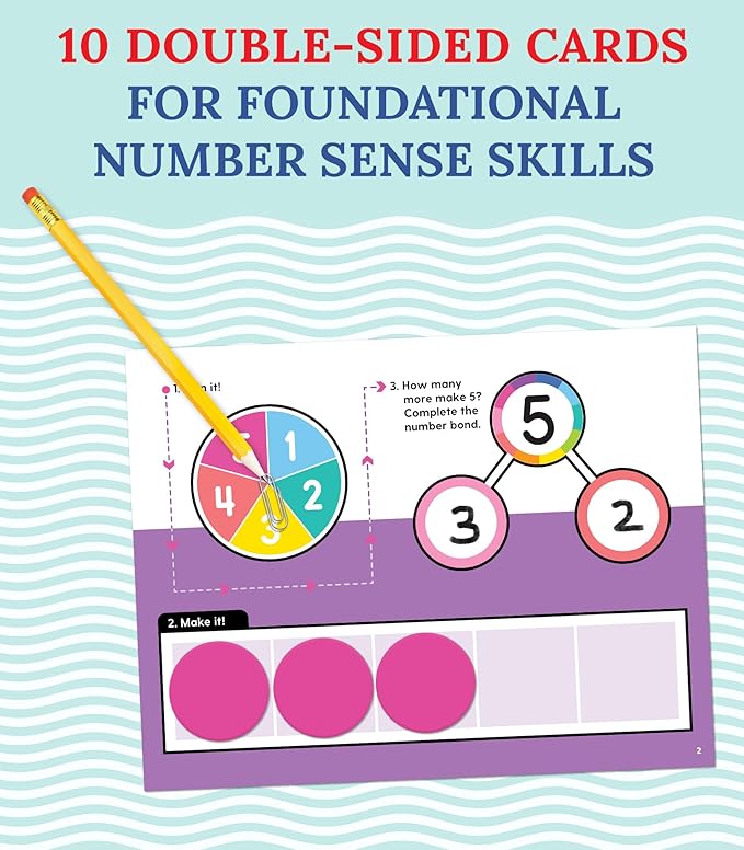 Carson Dellosa 22-Piece Ten Frame Edu-Clings Set, Dry Erase Mats and Silicone Addition, Subtraction, and Place Value Manipulatives for Mathematics Practice, Adding and Subtracting Math Games for Kids