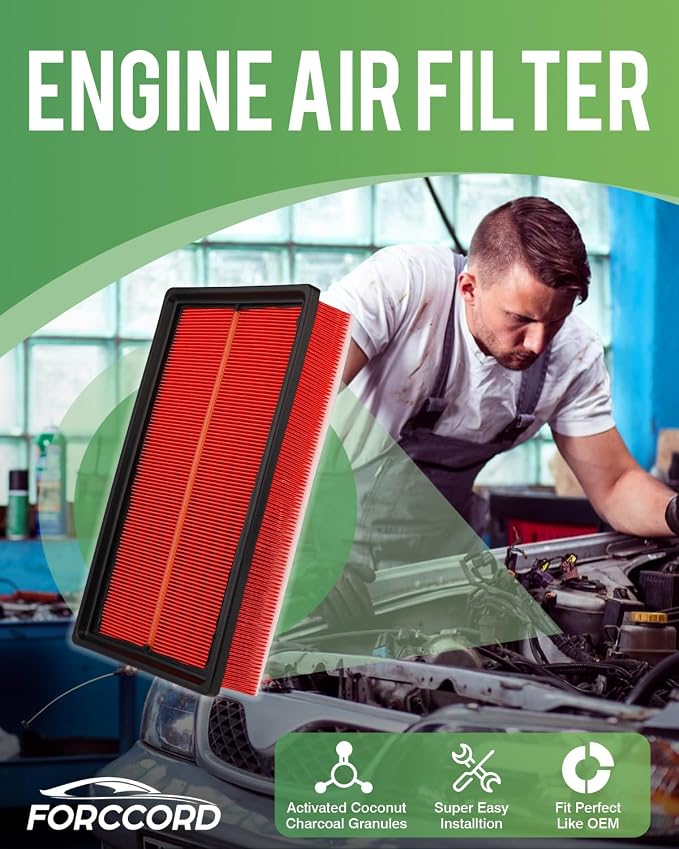 Cabin & Engine Air Filter Combo Fit