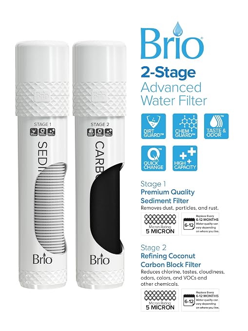 Brio 400 Series Self-Cleaning UV Bottleless Water Cooler Dispenser -