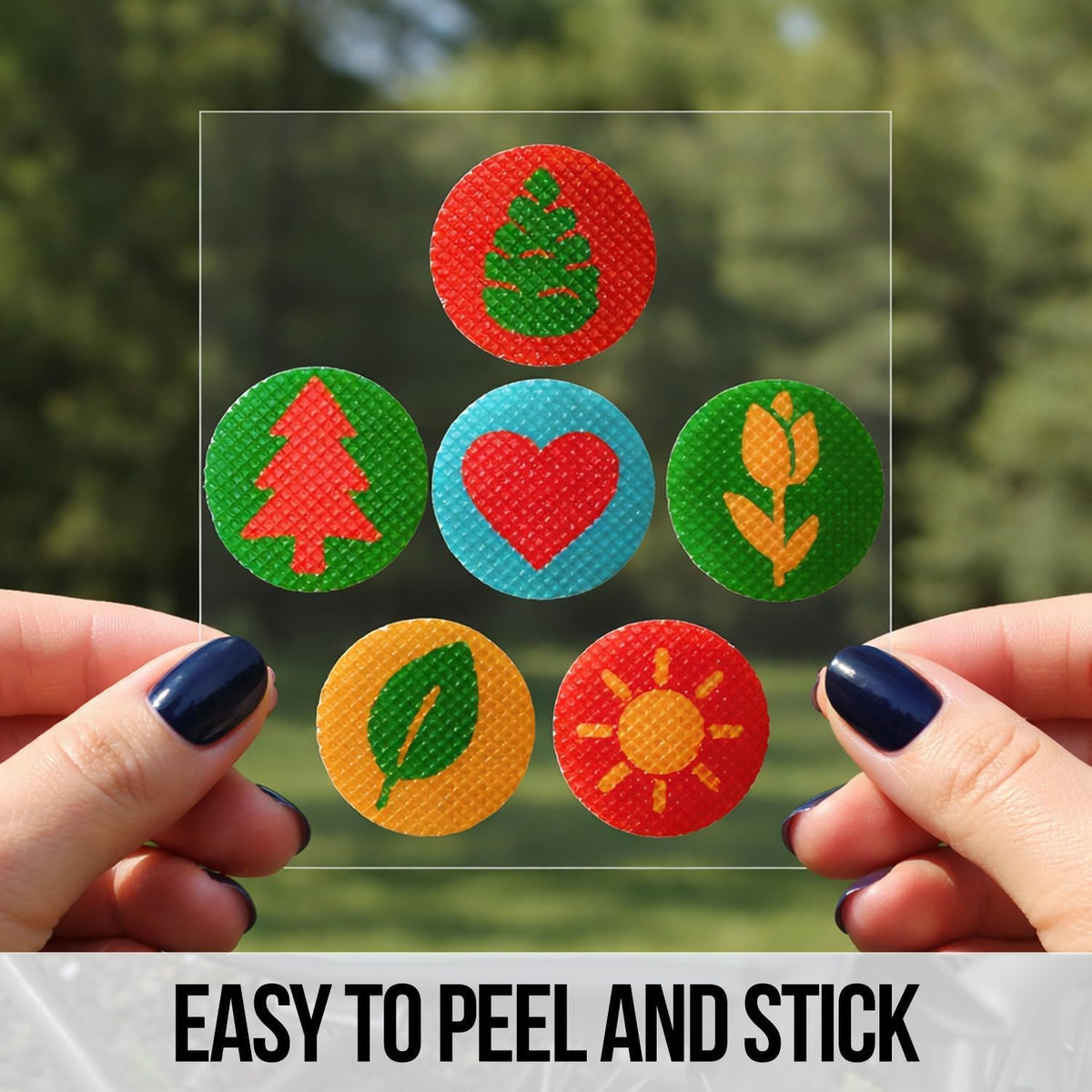 RiptGear Natural Mosquito Patch Stickers for Kids - Insect Citronella Oil Stickers (150 Pack)