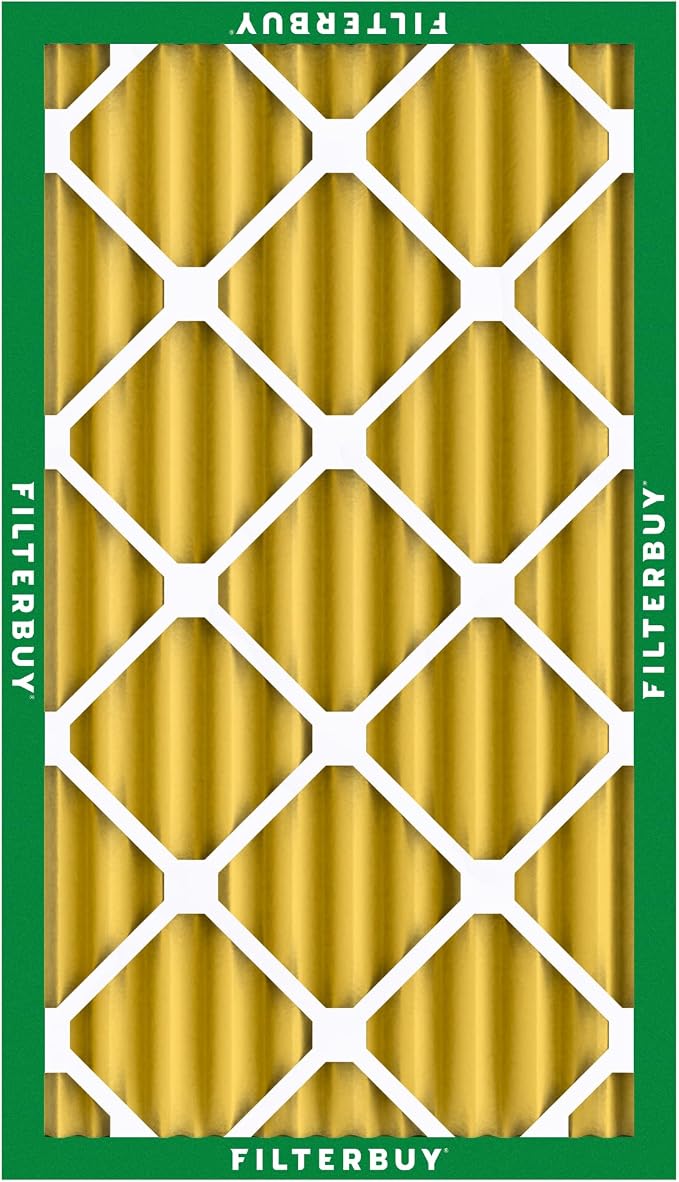 Filterbuy 12x20x4 Air Filter MERV 11 Superior Pet & Allergy Defense,