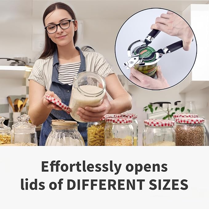 Topoem Jar Opener, Multi Bottle Opener for Seniors with Arthritis