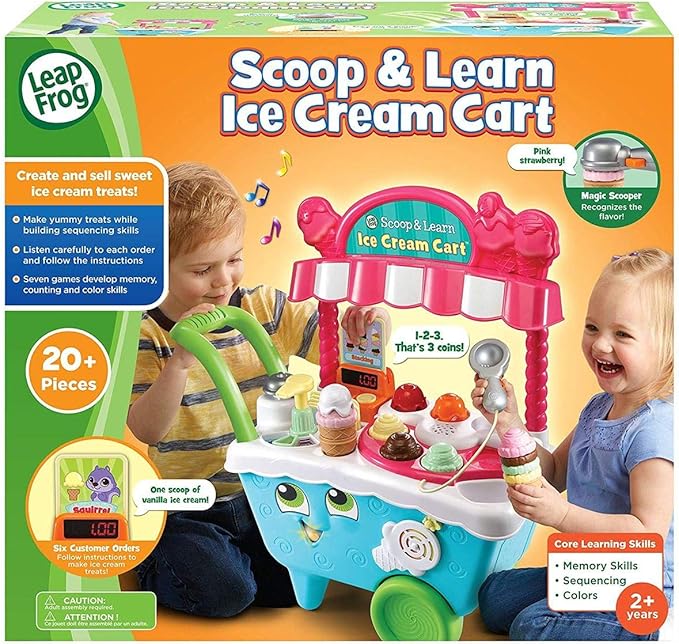 LeapFrog Scoop and Learn Ice Cream Cart