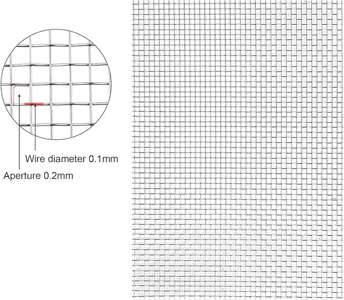 Stainless Steel Woven Wire Mesh, 304 Stainless Steel Woven Wire, 80 Mesh Fly