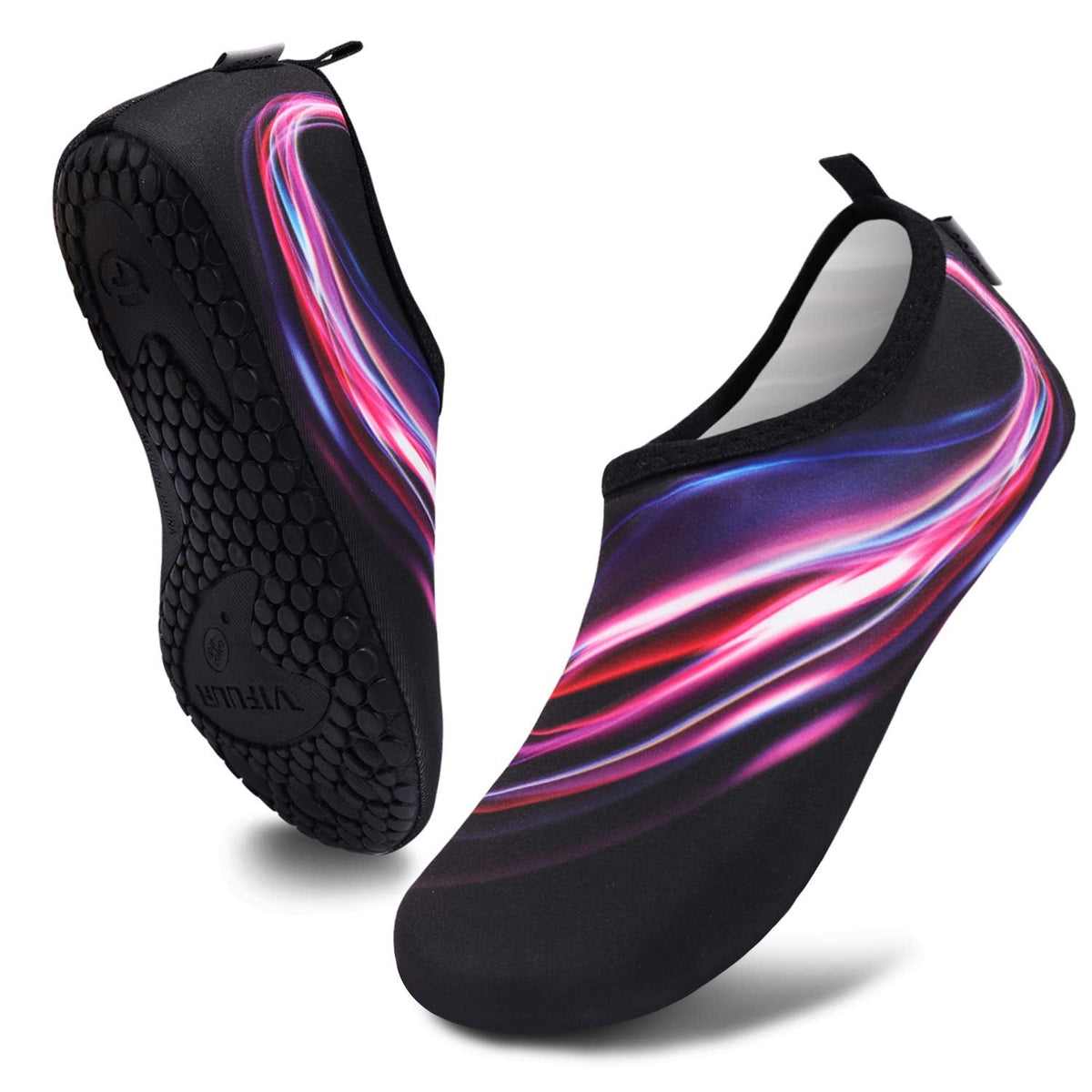 VIFUUR Water Sports Unisex Shoes Purple/Red Aperture - 11-12 W US / 9.5-10.5 M US (42-43)