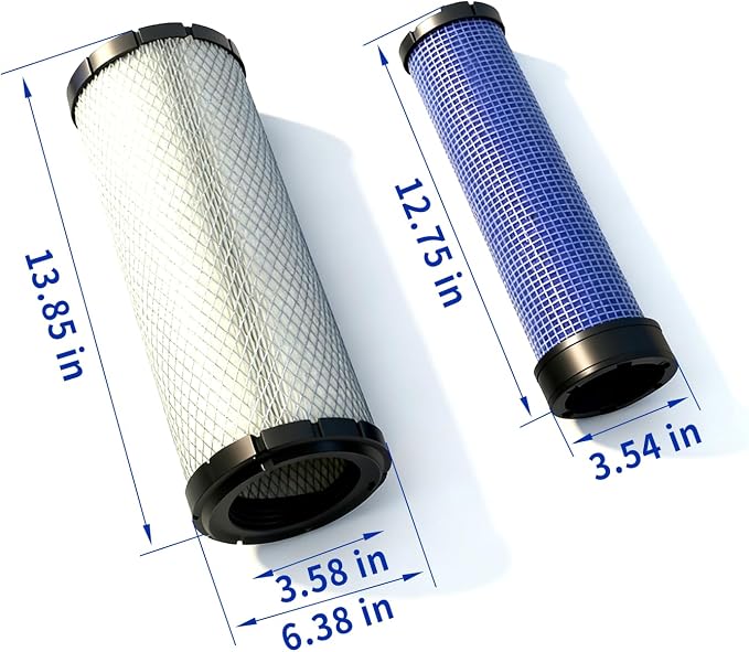 Air Filters Set for Donaldson P828889-P829333 Caterpillar Cat Backhoe 110-6326