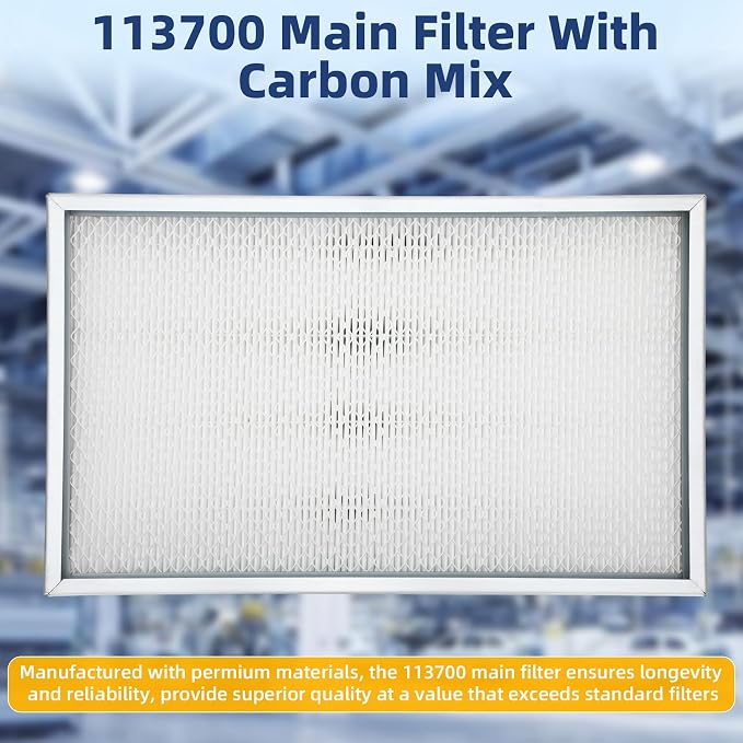113700 Main Filter with Carbon Mix Compatible with Glowforge Plus/Pro Air