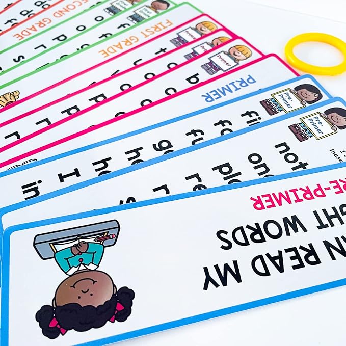 Lachilly 220 Sight Words Flashcards, High Frequency 220 Words, Beginning Reading, Kindergarten to 1st Grade, ESL Teaching Materials, Autism Learning Materials, Vocabulary Building