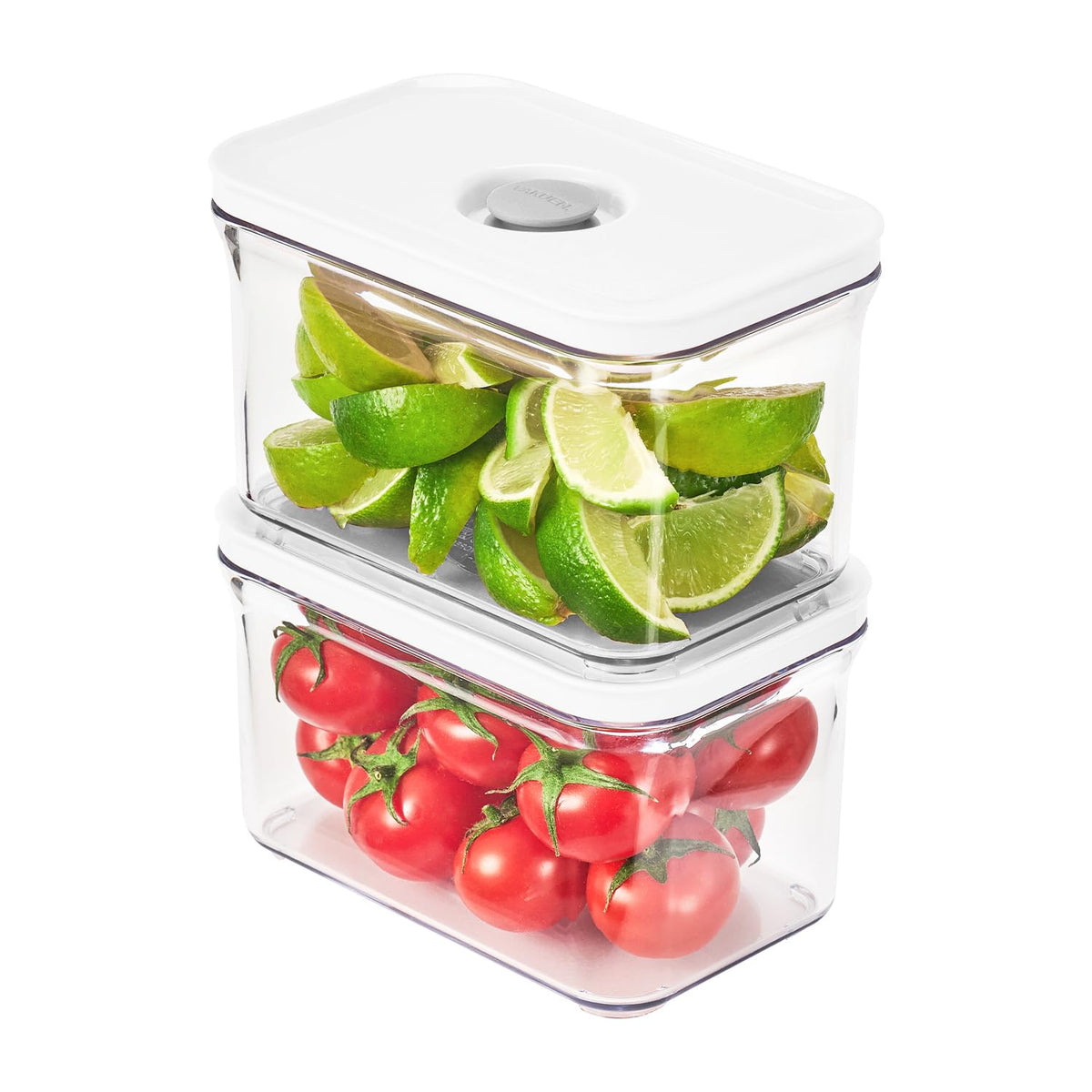 VAKUEN Premium Airtight Food Storage Container. Meal Prep 0.85qt 5pc/Set. 4pcs Container and Vacuum Sealer. Patented Double Silicone Lining, 100% Leak Proof, BPA-FREE