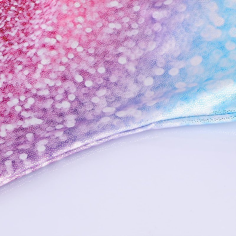 Girls Kids Leotards for Gymnastics 3t 4t Toddler Baby Girls Dance Clothes Sleeveless Gymnastic Biketard Colorful Sparkle (Sparkle Rainbow, 3-4 Years)