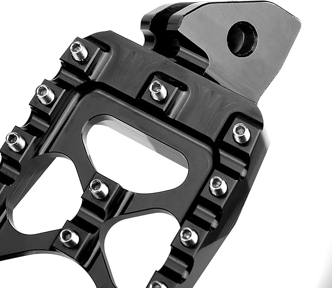 KEMIMOTO Motorcycle Foot Peg Foot Rest Compatible with Surron Light Bee X/S Footpegs x260 and x160 Talaria Sting MX3 MX4 Talaria XXX Electric Dirt Bike Black