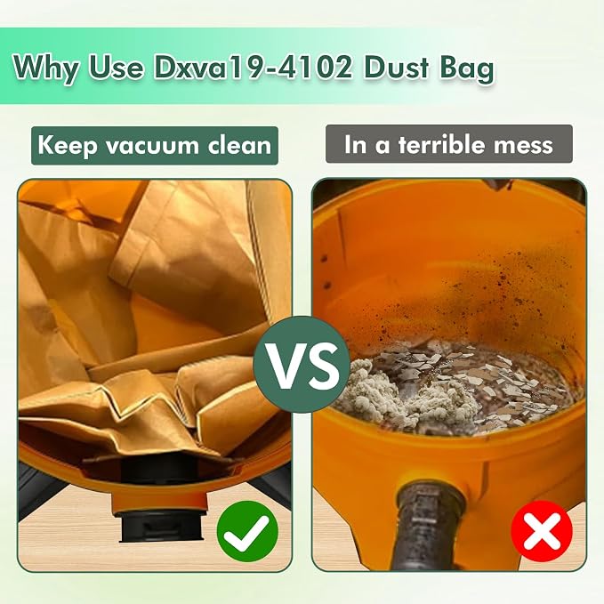 DXVA19-4102 Vacuum Bags Compatible