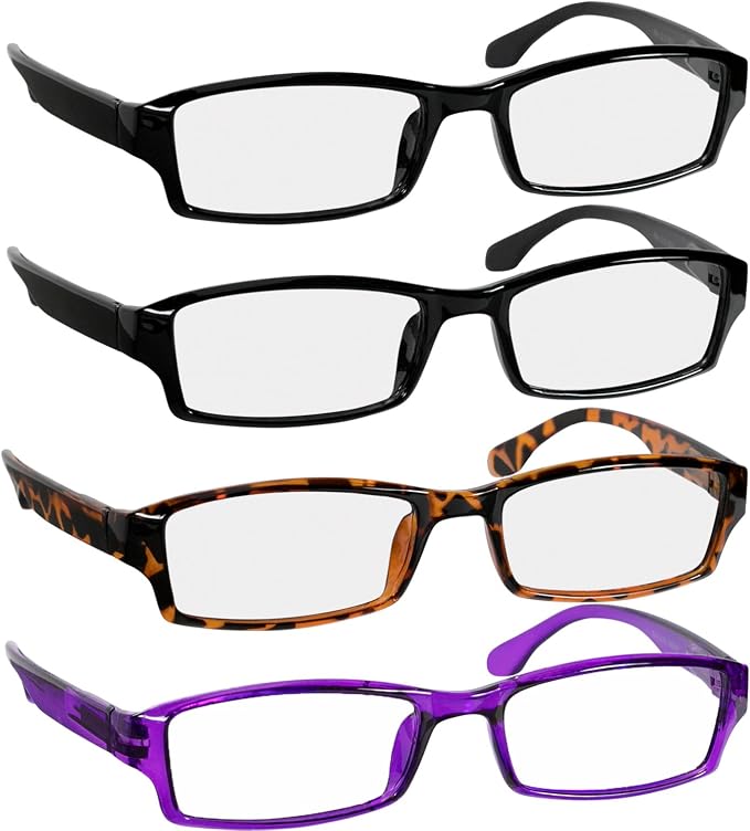 TruVision Readers Reading Glasses, Comfort Spring Hinges