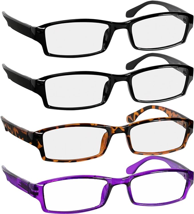 TruVision Readers Reading Glasses, Comfort Spring Hinges