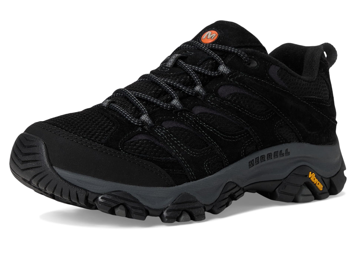 Merrell Mens Moab 3 Hiking Shoe, Black Night, 15 US