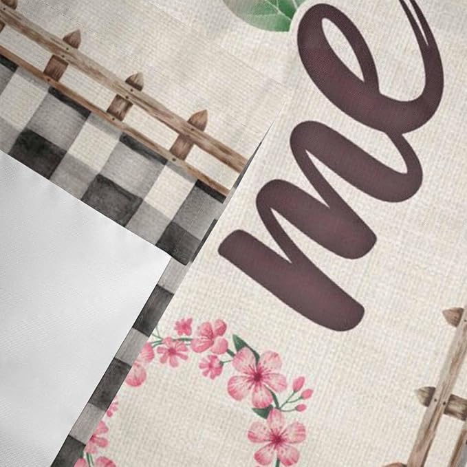 Spring Flowers Curtain Valances