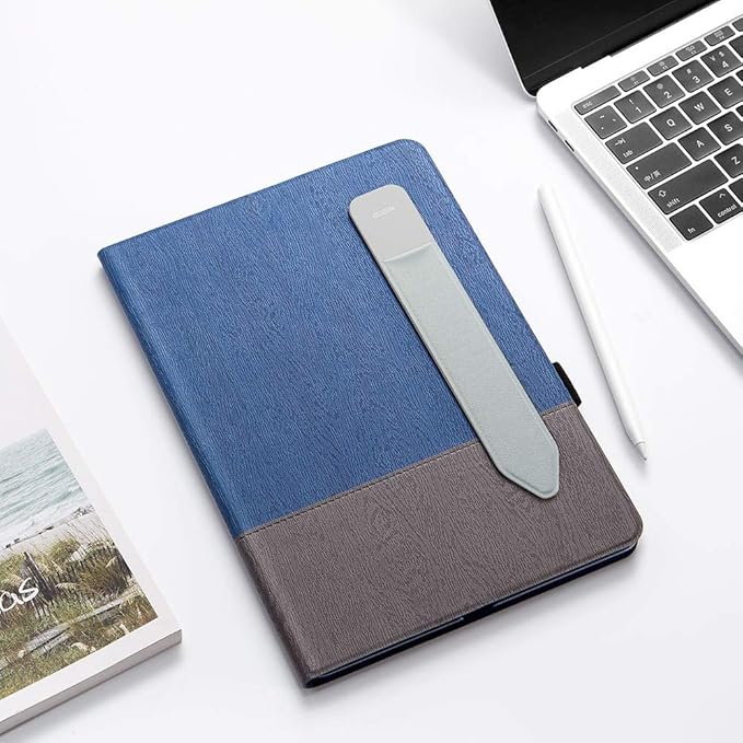 ESR Pencil Holder Compatible with Pencil (2nd/1st Generation) & Pencil (USB-C), Elastic Pocket, Stylus Pens Protected and Safe, Pouch Adhesive Sleeve Attached to Case for Stylus Pens, Silver Grey