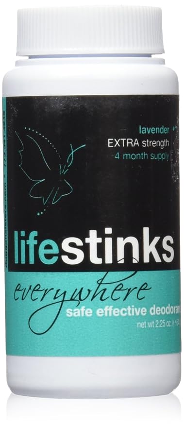 Extra Strength Lavender Travel Deodorant 2.25oz deodorant Aluminum Free