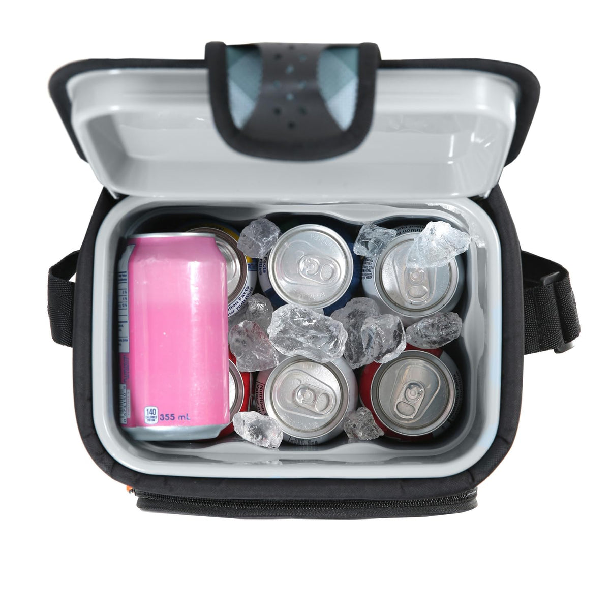 Titan by Arctic Zone 9 Can Zipperless Cooler with SmartShelf, Jungle Hunt