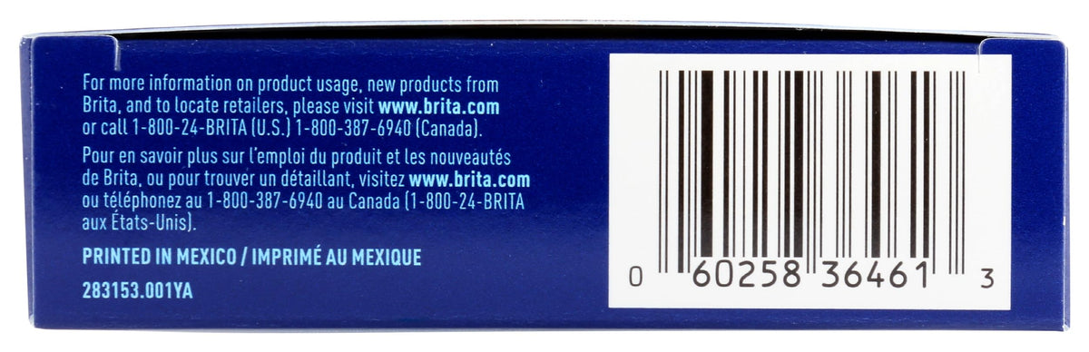 Brita Water Bottle Replacement Filters, BPA-Free, Replaces 1,800 Plastic Water Bottles a Year, Lasts Two Months or 40 Gallons, Includes 3 Filters