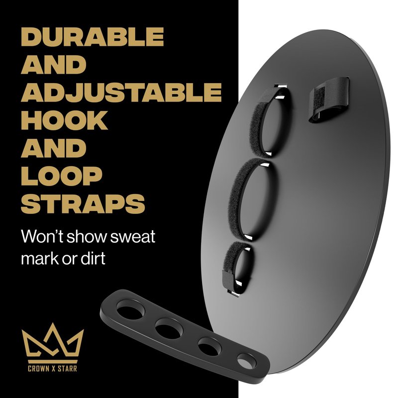 Crown x Starr Basketball Shooting Off Hand Trainer – Basketball Training Equipment Shooting Aid – Includes Dribbling Goggles & Bonus 5.3” Shooting Aid